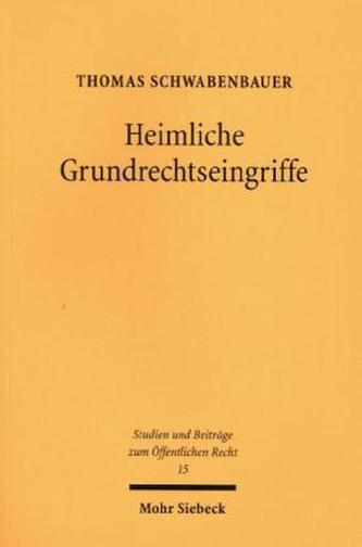 Heimliche Grundrechtseingriffe