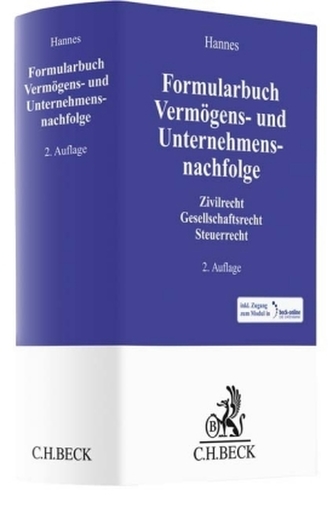Formularbuch Vermögens- und Unternehmensnachfolge