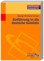 Einführung in die deutsche Komödie