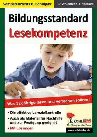 Bildungsstandard Lesekompetenz - Was 12-jährige lesen und verstehen sollten