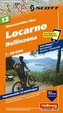 Locarno, Bellinzona Mountainbike-Karte Nr. 13, 1:50 000