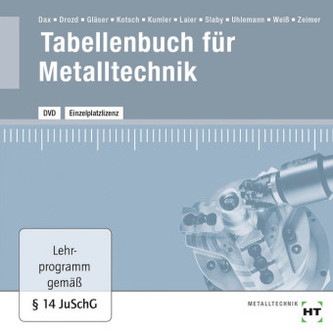 Tabellenbuch für Metalltechnik, DVD-ROM