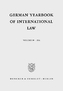 German Yearbook of International Law / Jahrbuch für Internationales Recht. Vol.59 (2016)