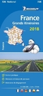 Michelin Karte Frankreich Fernrouten 2018