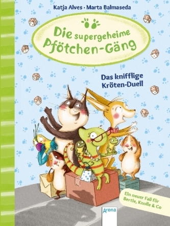 Die supergeheime Pfötchen-Gäng - Das knifflige Kröten-Duell