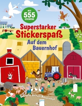 Superstarker Stickerspaß. Auf dem Bauernhof