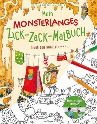 Mein monsterlanges Zick-Zack-Malbuch: Finde den Hoggel! Mein monsterlanges Zick-Zack-Malbuch: Finde den Hoggel!