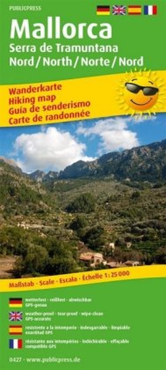 PUBLICPRESS Wanderkarte Mallorca - Serra de Tramuntana Norte/Nord /North/Nord PUBLICPRESS Wanderkarte Mallorca - Serra de Tramuntana Norte/Nord /North/Nord