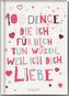 100 Dinge, die ich für dich tun würde, weil ich dich liebe