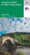Ordnance Survey Maps Straßenkarte Wales & West Midlands