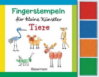 Fingerstempeln für kleine Künstler - Tiere Fingerstempeln für kleine Künstler - Tiere