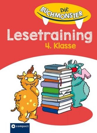 Die Buchmonster: Lesetraining 4. Klasse