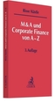 M & A und Corporate Finance von A-Z