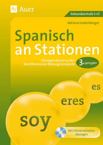 Spanisch an Stationen 3. Lernjahr, m. Audio-CD