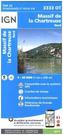 IGN Karte, Carte de randonnée (et plein air) Massif de la Chartreuse Nord