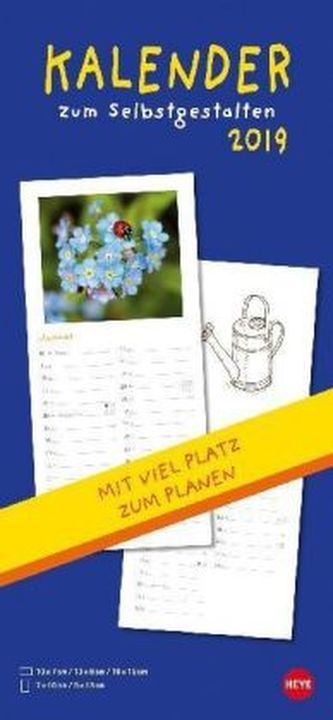 Kalender zum Selbstgestalten 2019
