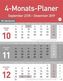 4-Monats-Planer 2019
