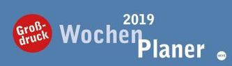Großdruck Wochenplaner 2019