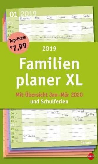 Familienplaner XL Basic 2019