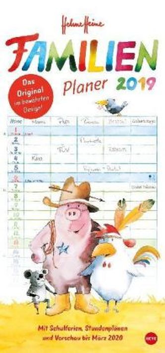 Helme Heine Familienplaner 2019