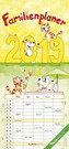 Familienplaner 2019 - Streifenkalender