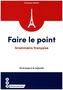 Faire le Point, inkl. eLehrmittel