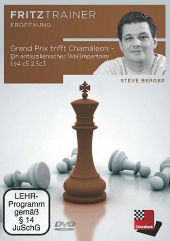 Grand-Prix trifft Chamäleon - ein antisizilianisches Weißreperteoire, 1 DVD-ROM