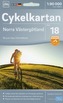 Cykelkartan Norstedts Radwanderkarte Norra Västergotland