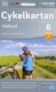 Cykelkartan Norstedts Radwanderkarte Halland