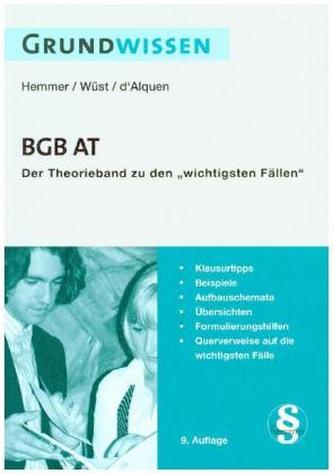 Grundwissen BGB AT