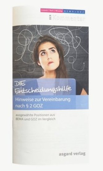 DIE Entscheidungshilfe 2018 DIE Entscheidungshilfe 2018