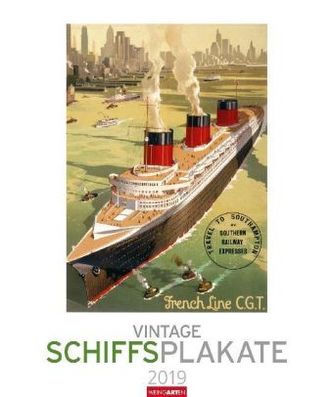Vintage Schiffsplakate 2019