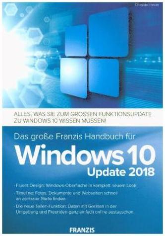 Das große Franzis Handbuch für Windows 10 Update 2018