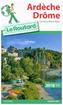 Guide du Routard Ardèche, Drôme 2018/2019
