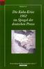 Die Kuba-Krise 1962 im Spiegel der deutschen Presse