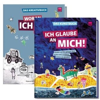 Das Kunstbuch / Das Kreativbuch, 2 Bde.