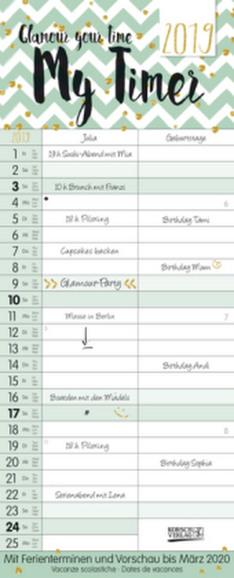 My Timer - Glamour your Time 2019