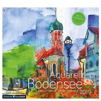 Bodensee Aquarell 2019