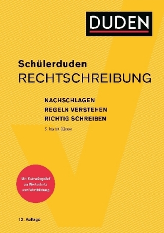 Schülerduden Rechtschreibung und Wortkunde