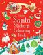 Santa Sticker & Colouring Book