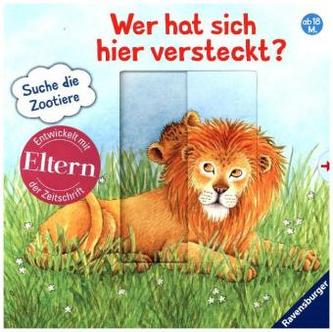 Wer hat sich hier versteckt? Suche die Zootiere