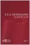 E.T.A. Hoffmann-Jahrbuch 2017