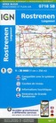 IGN Karte, Serie Bleue Rostrenen Langonnet