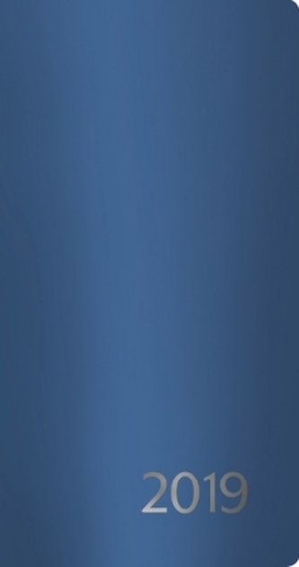 Agenda Metallic blau M 2019