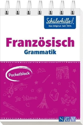 Pocketblock Französisch Grammatik