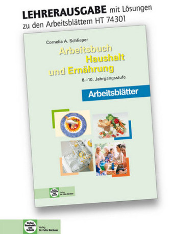 8.-10. Jahrgangsstufe, Arbeitsblätter mit eingedruckten Lösungen (Lehrerausgabe)