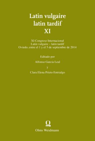 Latin vulgaire - latin tardif. Vol.11