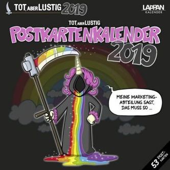 Tot aber lustig! Postkartenkalender 2019 Tot aber lustig! Postkartenkalender 2019