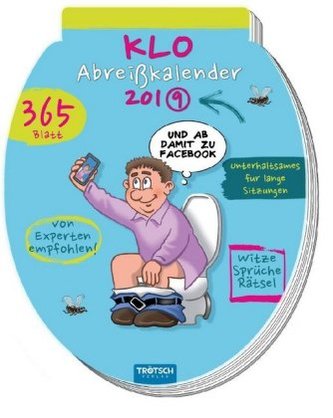 Klo Abreißkalender 2019