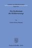Der Rechtsstaat der Risikovorsorge